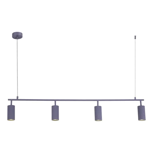 Светильник подвесной Kendo SL1213.703.04 ST-Luce серый 4 лампы, основание серое в стиле минимализм 